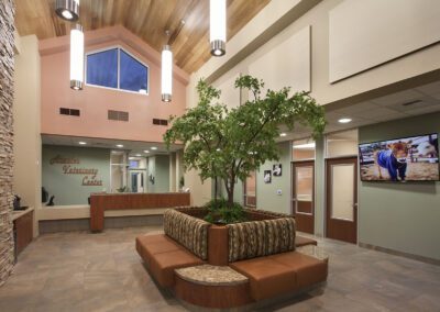 Atwater Veterinary Center waiting area interior
